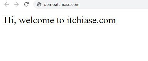 demo Apache Virtualhosts